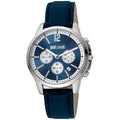 Just Cavalli Black Leather Wristwatch