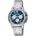 Just Cavalli Elegante Edelstahl-Armbanduhr in Grau