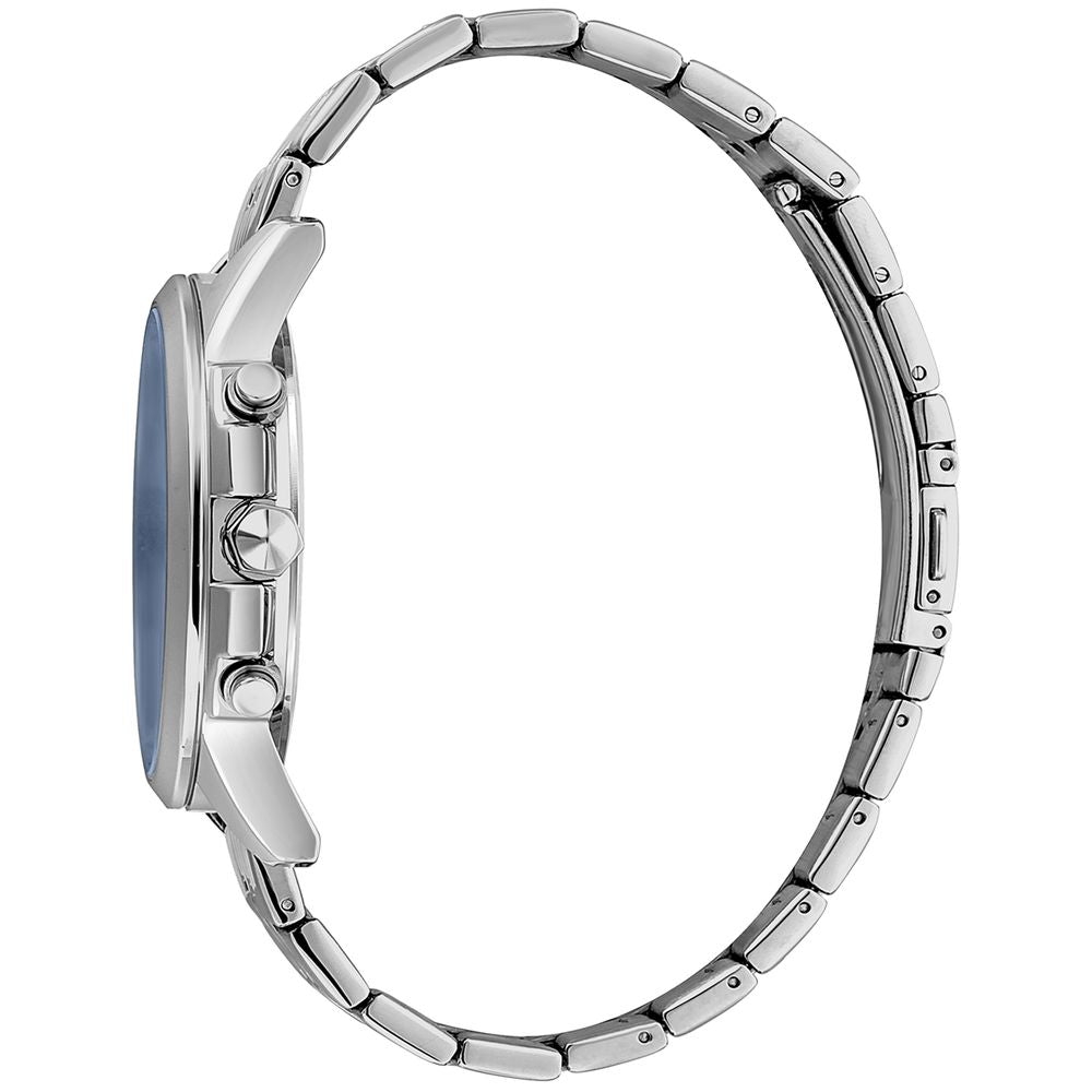 Just Cavalli Elegante Edelstahl-Armbanduhr in Grau