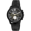 Just Cavalli Schwarze Edelstahl-Dress-Watch