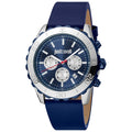 Just Cavalli Sporty Blue Leather Watch