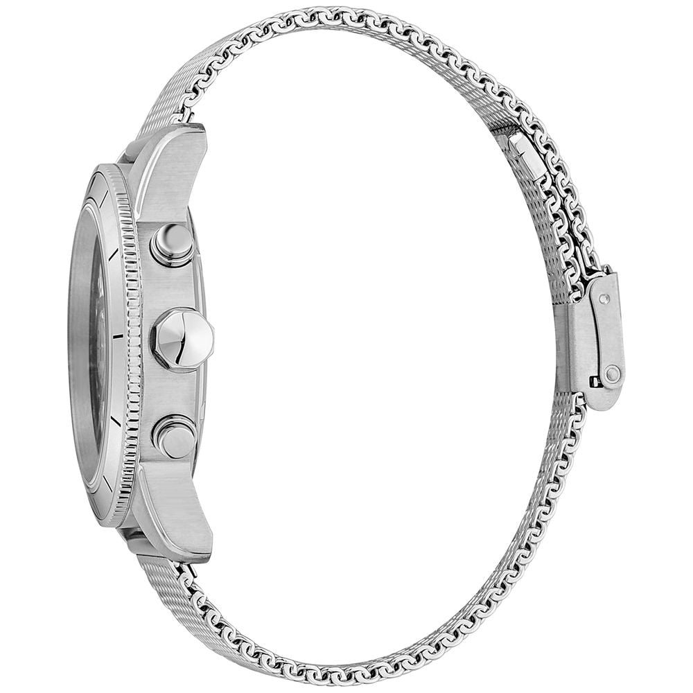Just Cavalli Elegant Stainless Steel Wristwatch in Grey