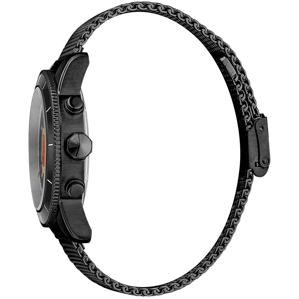 Just Cavalli Sporty Stainless Steel Wristwatch in Black