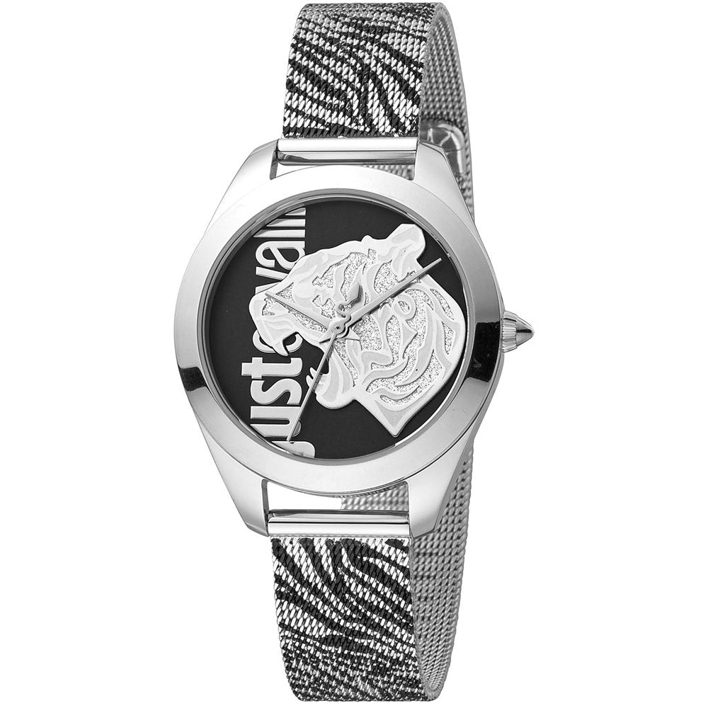 Just Cavalli Multicolor-Armbanduhr aus Edelstahl