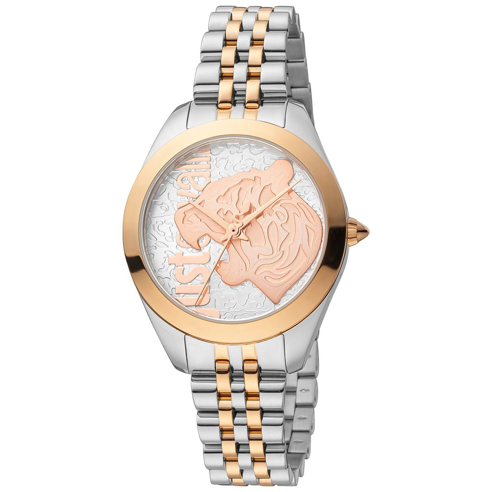 Just Cavalli Multicolor Stainless Steel Wristwatch