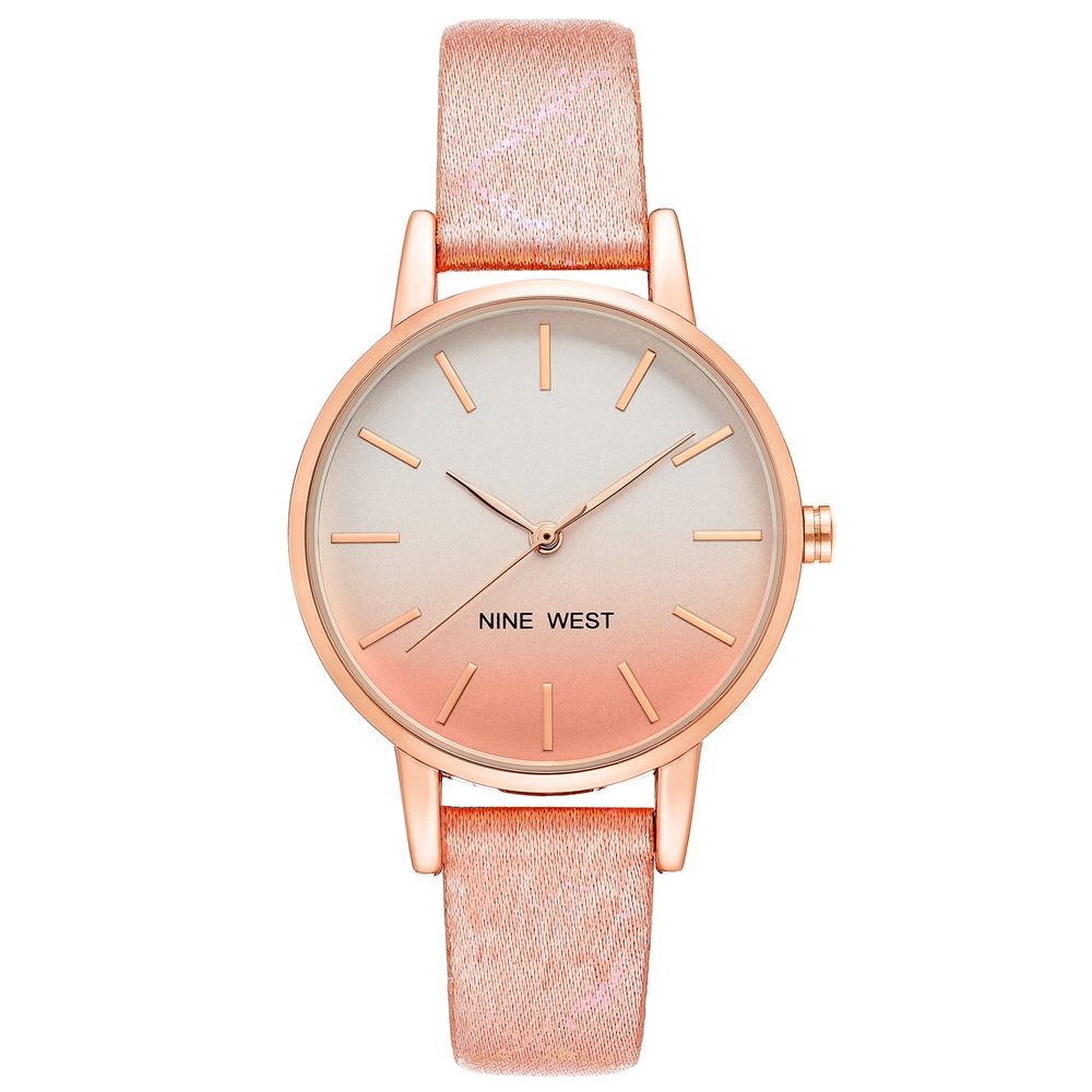 Nine West Multicolor Leder Armbanduhr