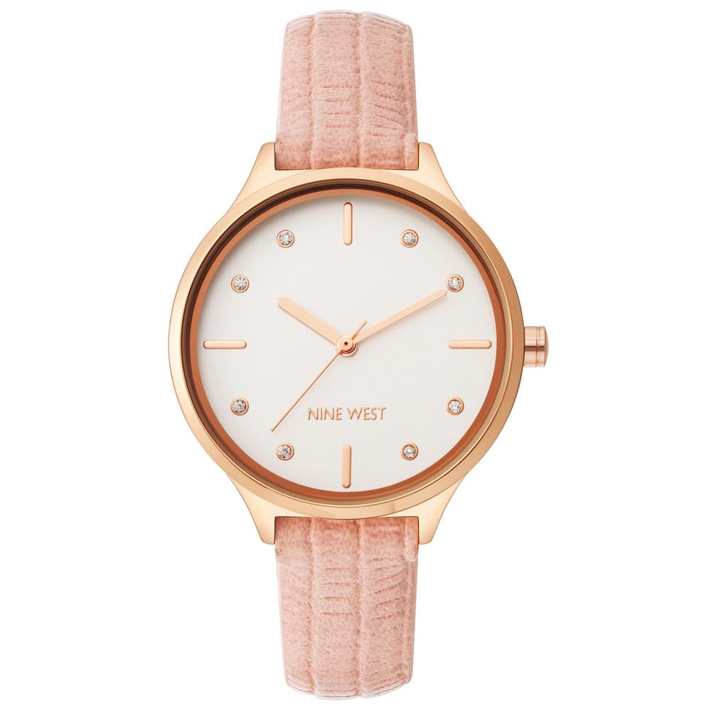 Nine West Multicolor Leder Armbanduhr