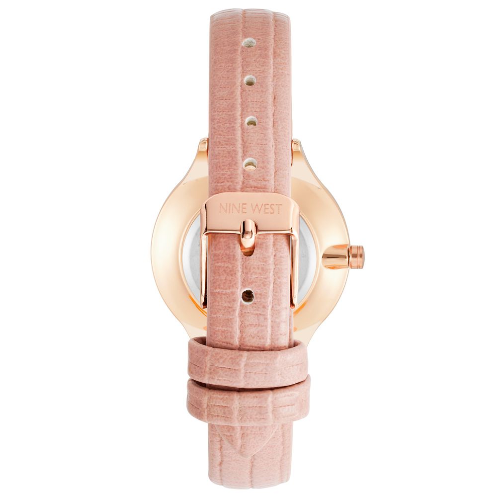 Nine West Multicolor Leder Armbanduhr