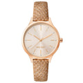 Nine West Multicolor Leder Armbanduhr