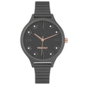 Nine West Graue Aluminium-Uhr