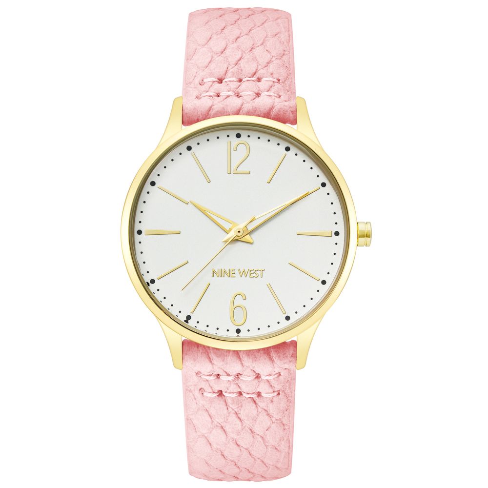 Nine West Multicolor Leder Armbanduhr