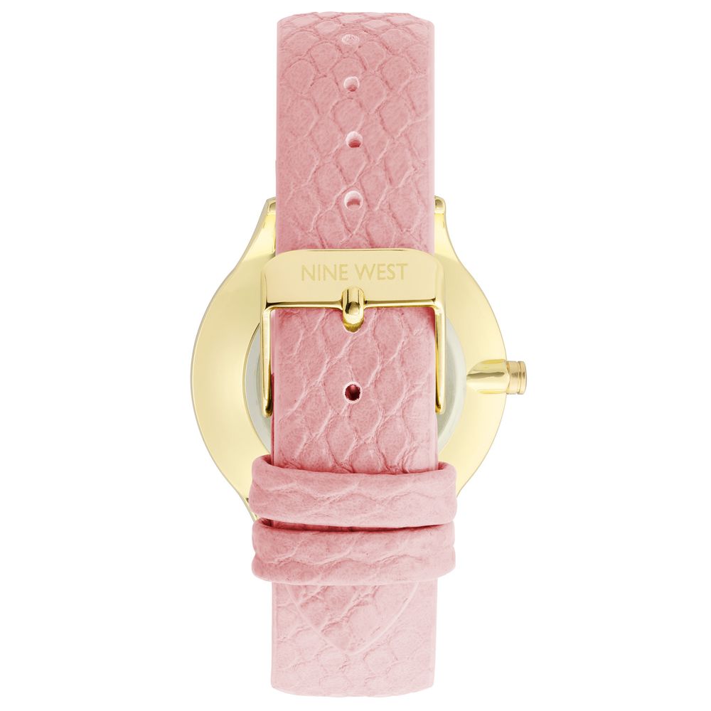 Nine West Multicolor Leder Armbanduhr