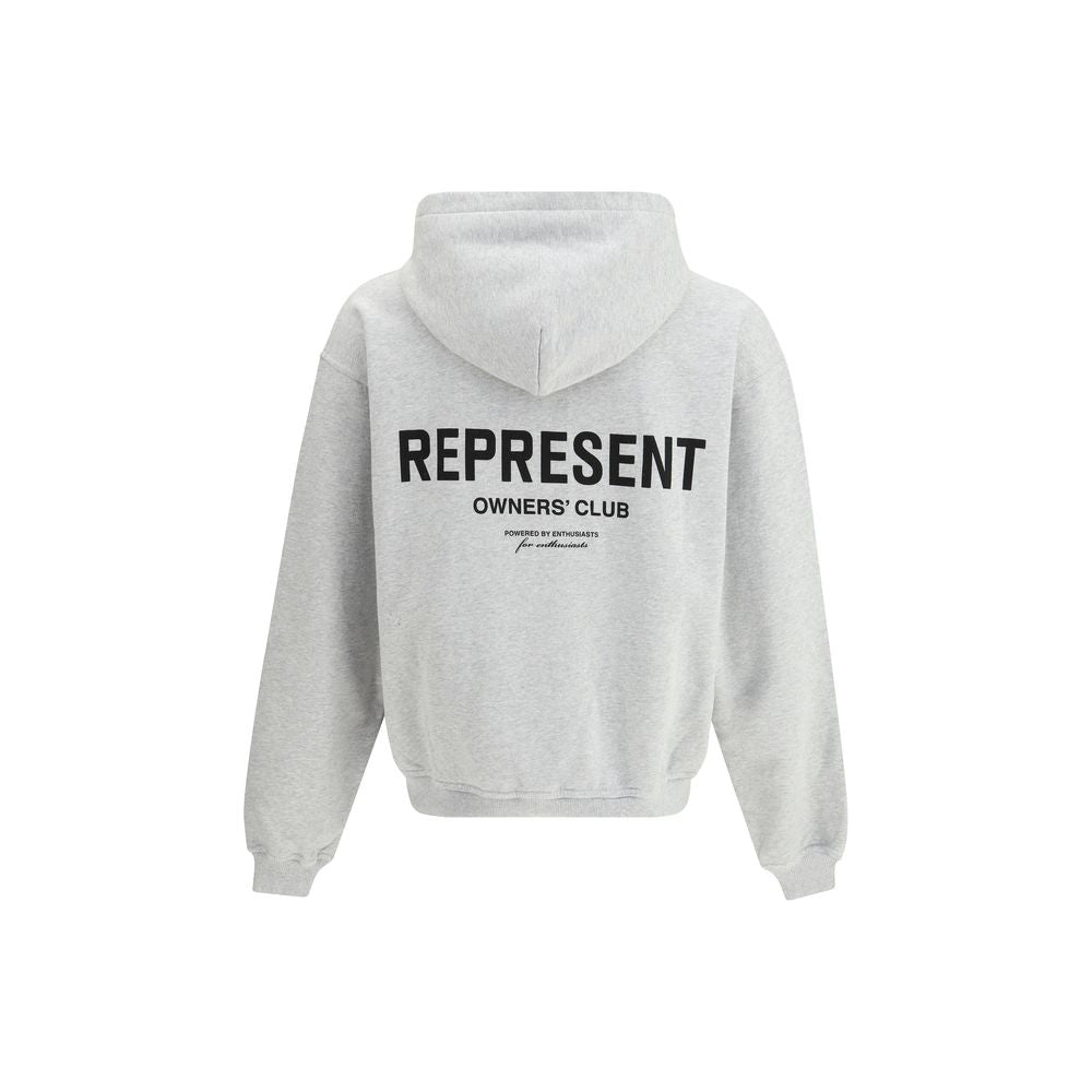 Represent Grey Cotton Sweatshirt