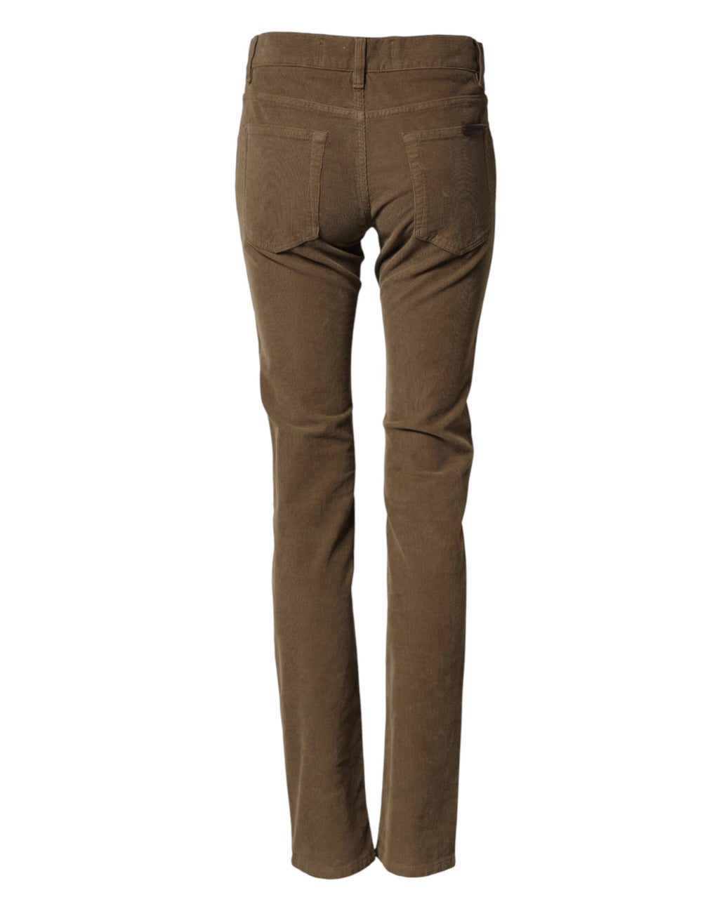 Dolce & Gabbana Braune Baumwoll-Stretch-Skinny-Jeans für Herren