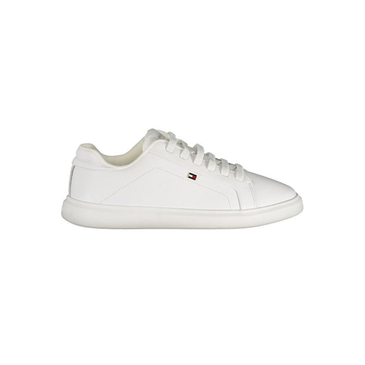 Tommy Hilfiger Weißer Polyester-Sneaker