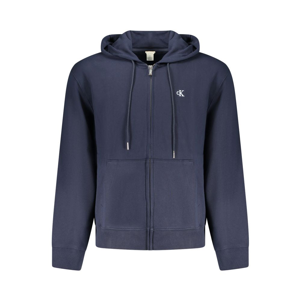 Calvin Klein Blauer Baumwoll-Sweatshirt