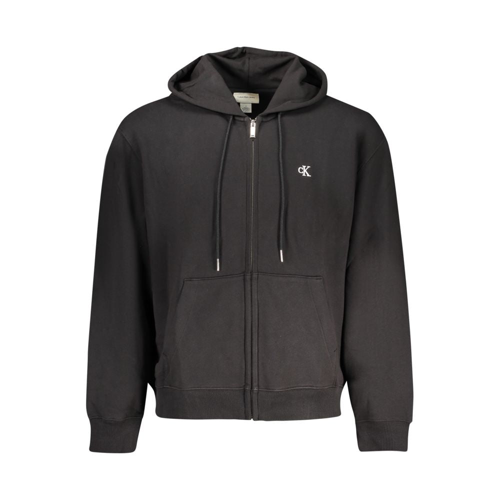 Calvin Klein Schwarzer Baumwoll-Sweatshirt
