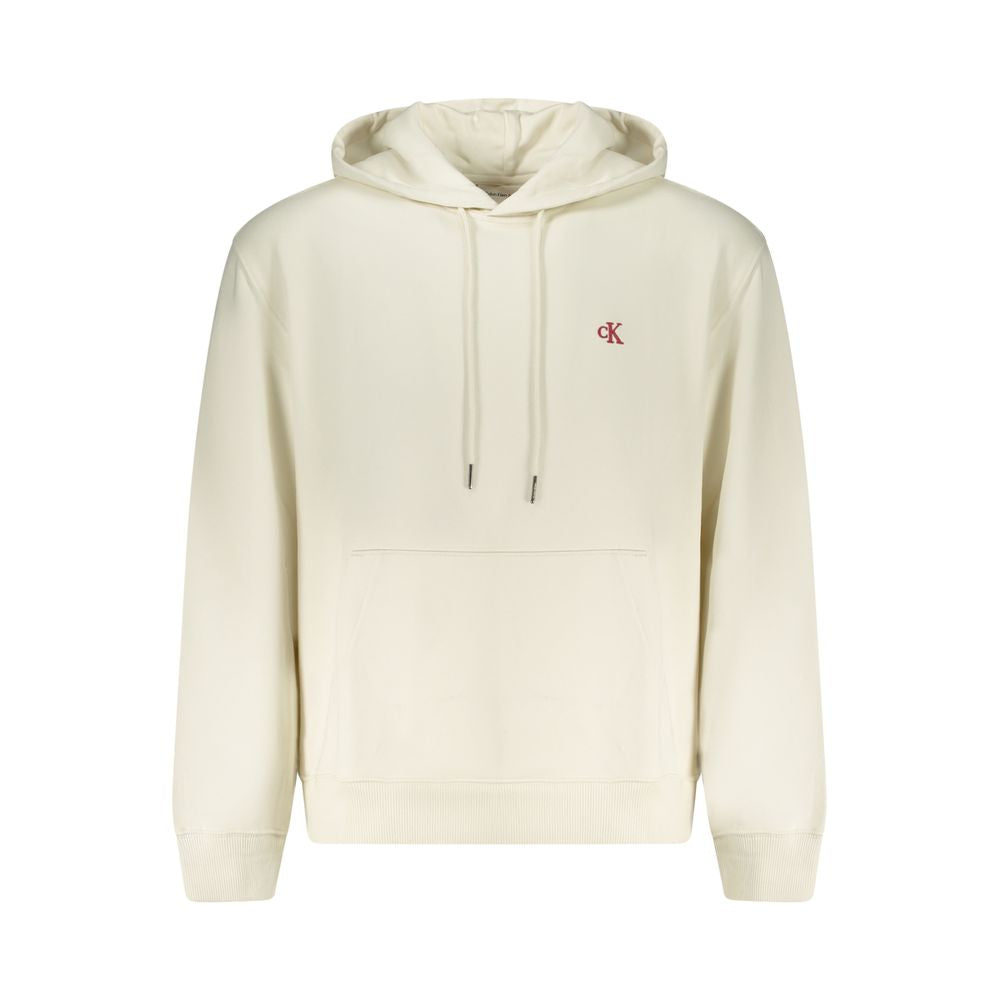 Calvin Klein Baumwoll-Sweatshirt in Weiß
