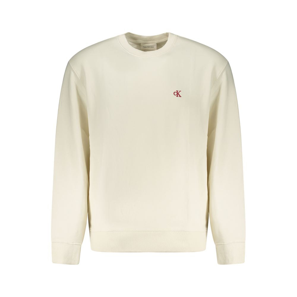 Calvin Klein Cotton Sweatshirt in White