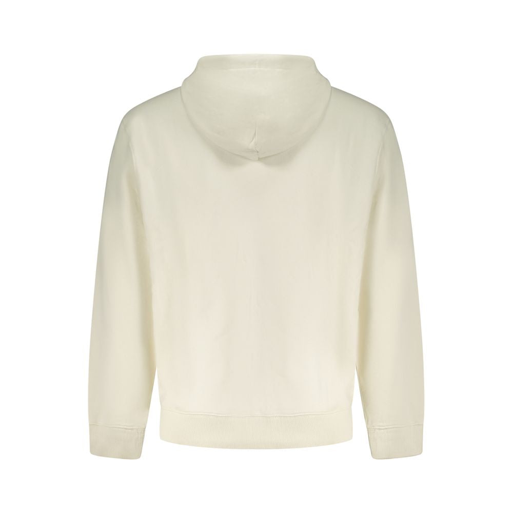 Calvin Klein Baumwoll-Sweatshirt in Weiß