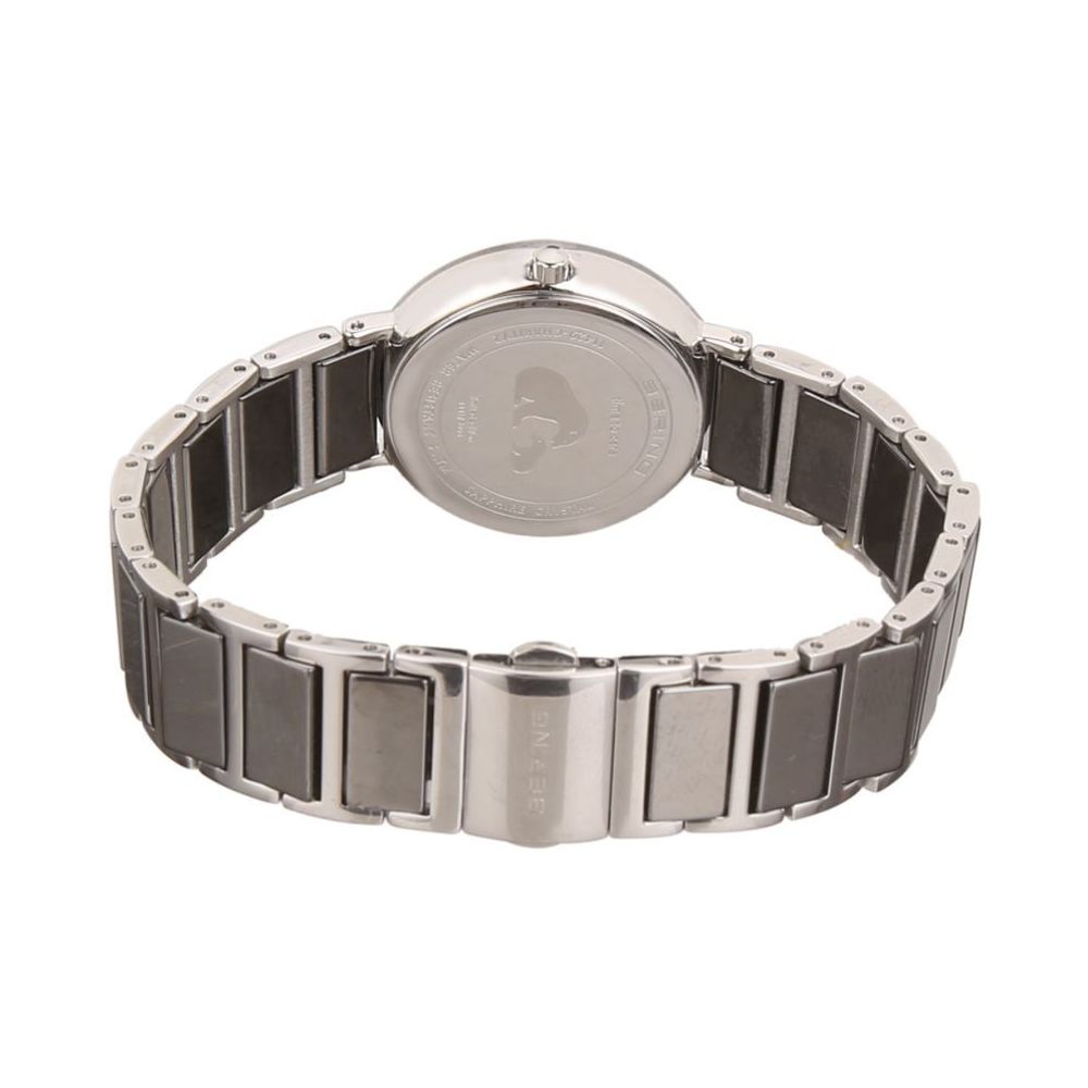 BERING Silberne Edelstahl-Dresswatch