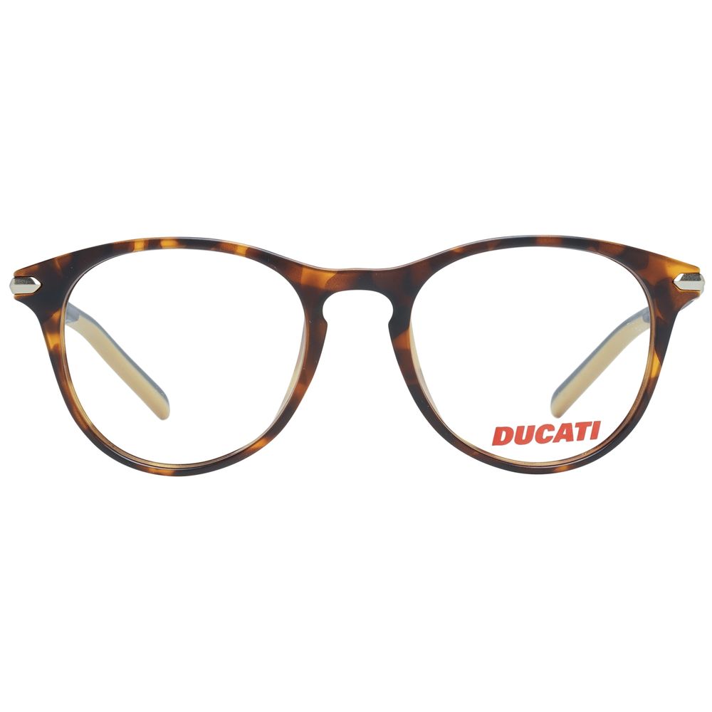 Ducati Brown Plastic Eyeglass Frames