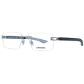 Longines Graue Metallbrille (Gestell)