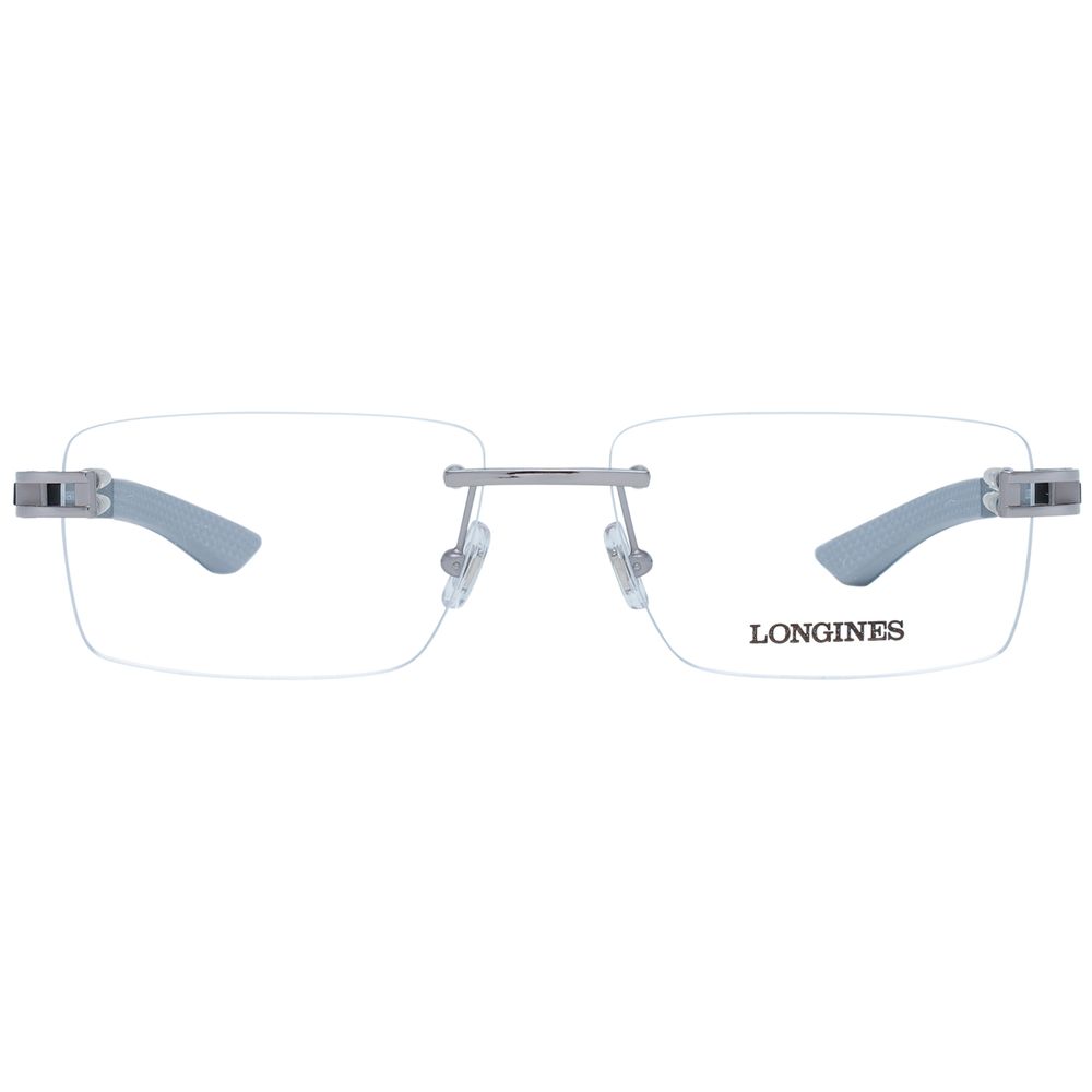 Longines Graue Metallbrille (Gestell)