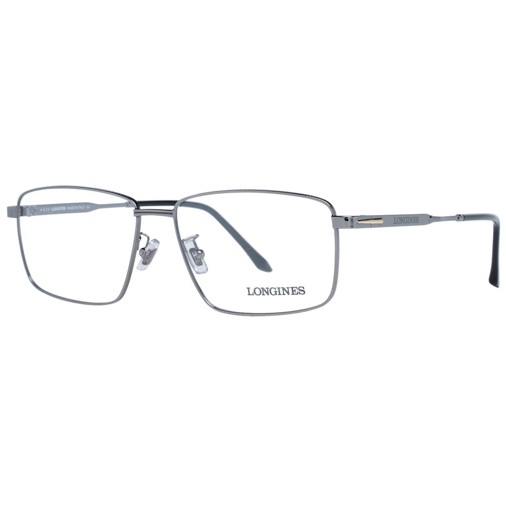 Longines Grey Metal Glasses (Frame)