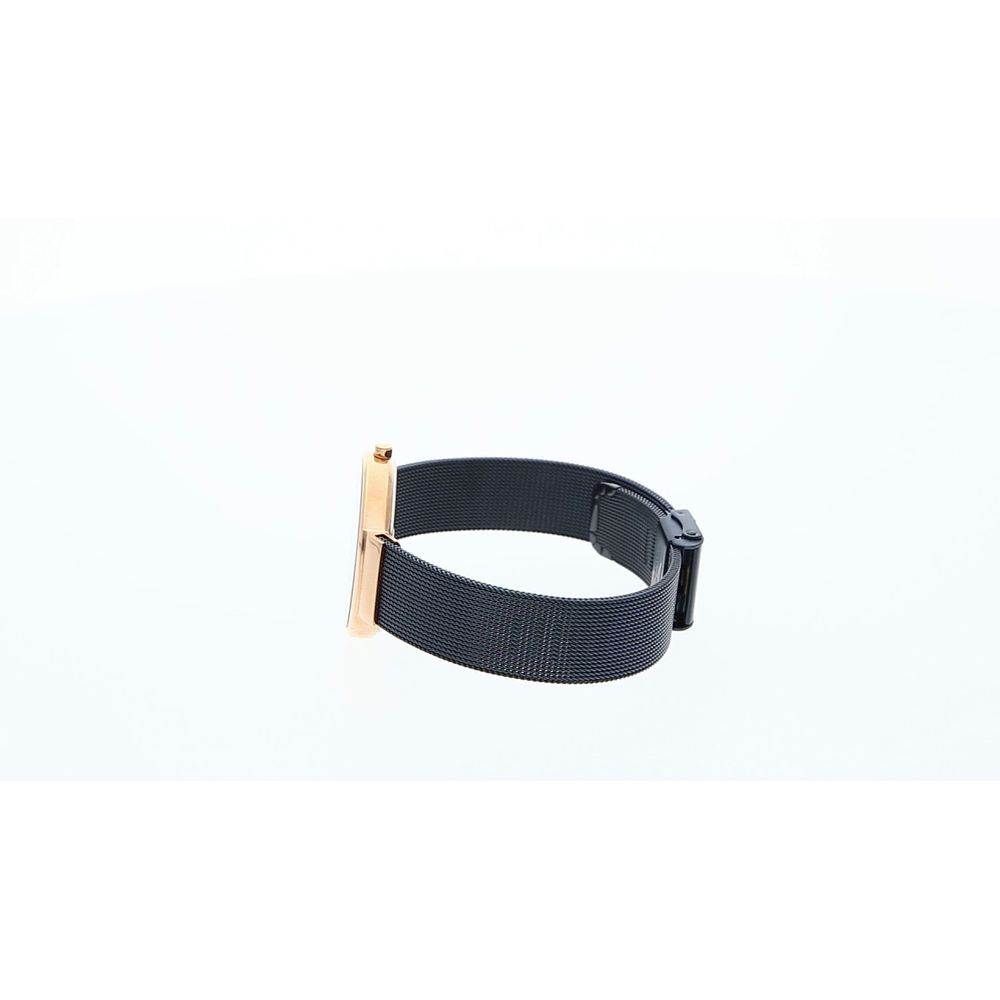 BERING Navy Blue Stainless Steel Watch
