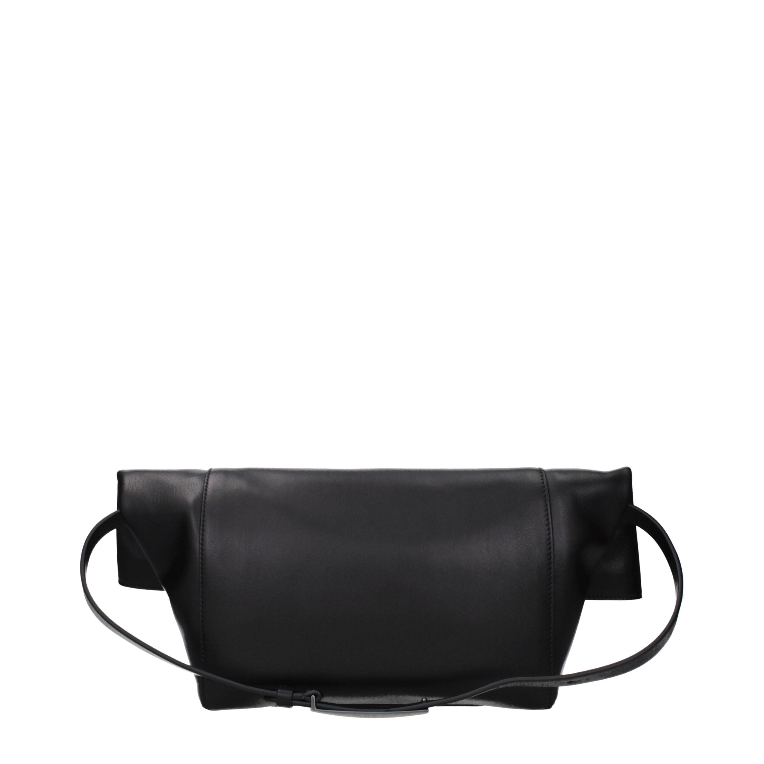 Max Mara Schwarze Leder Umhängetasche