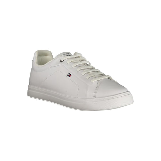 Tommy Hilfiger Weißer Polyester-Sneaker