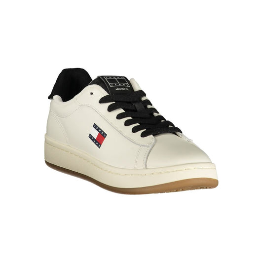 Tommy Hilfiger Weißer Polyester-Sneaker