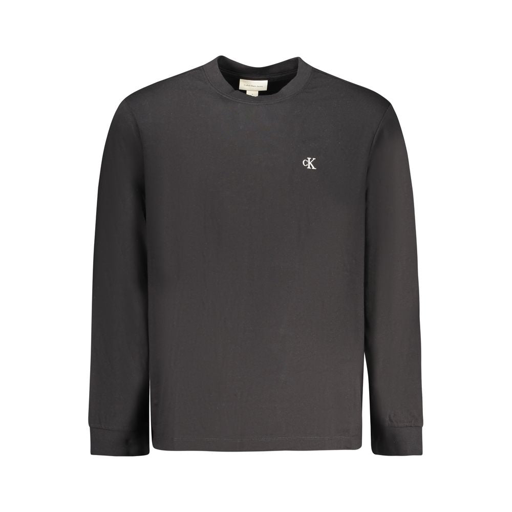 Calvin Klein Cotton T-Shirt in Black