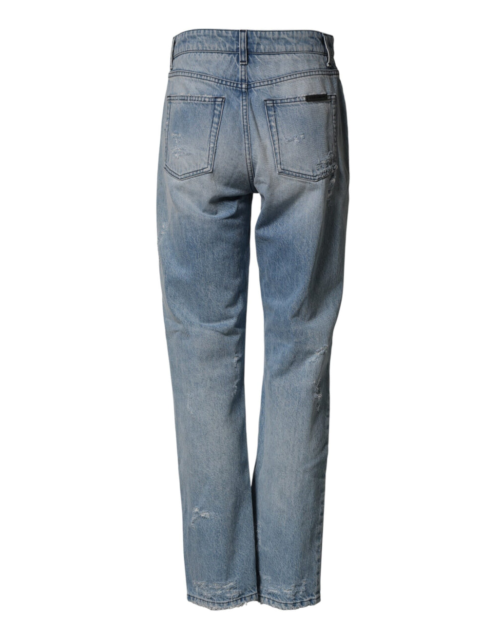 Dolce & Gabbana Light Blue Distressed Washed BOYFRIEND Jeans