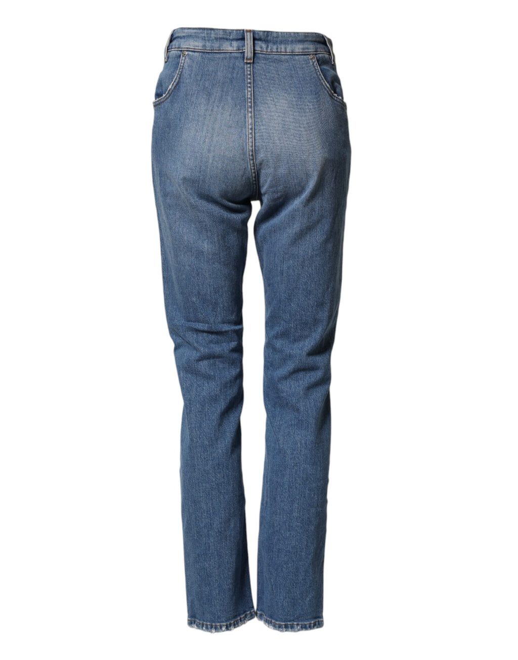 Dolce & Gabbana Washed Cotton Denim Used-Look Jeans