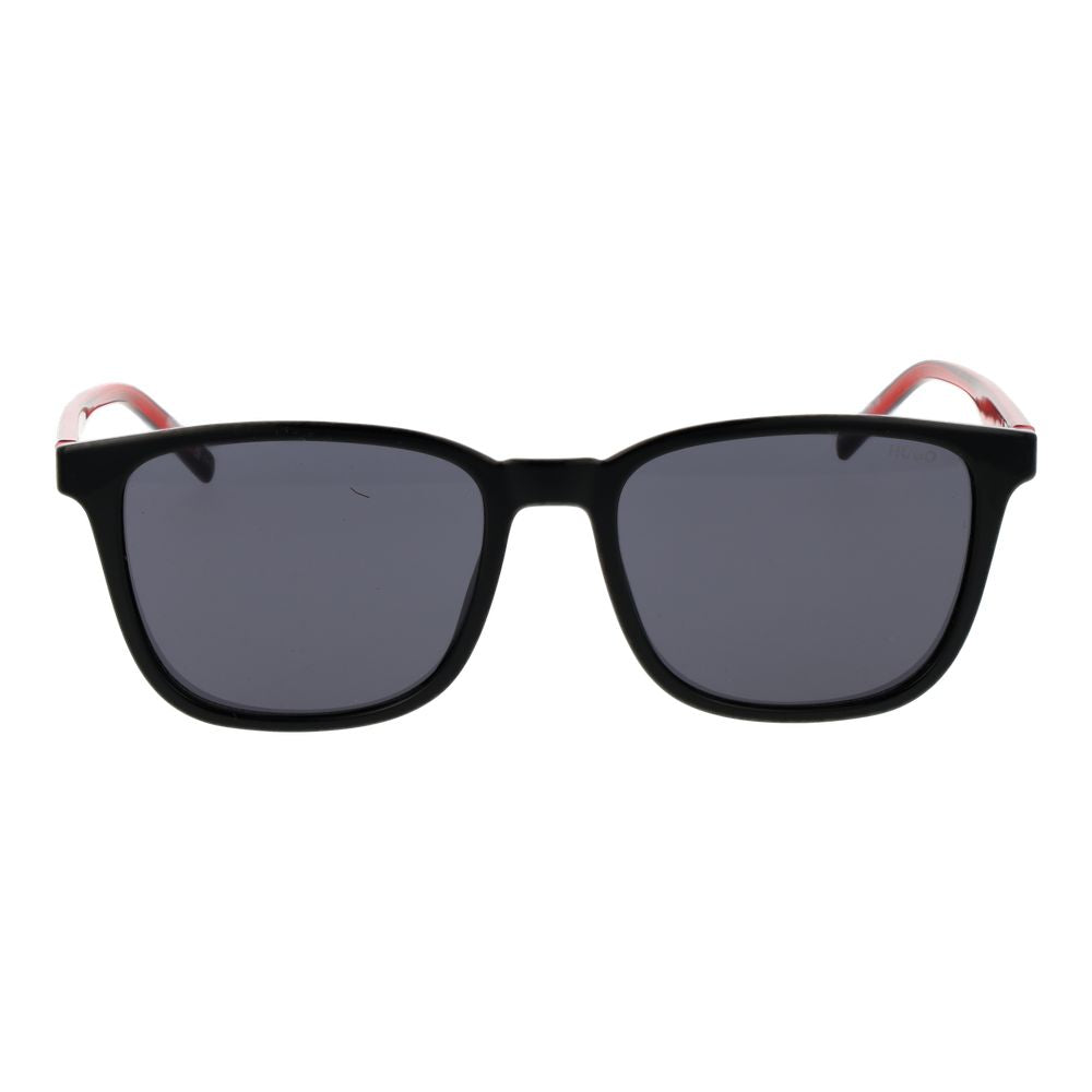 Hugo Boss Sonnenbrille aus schwarzem Edelstahl