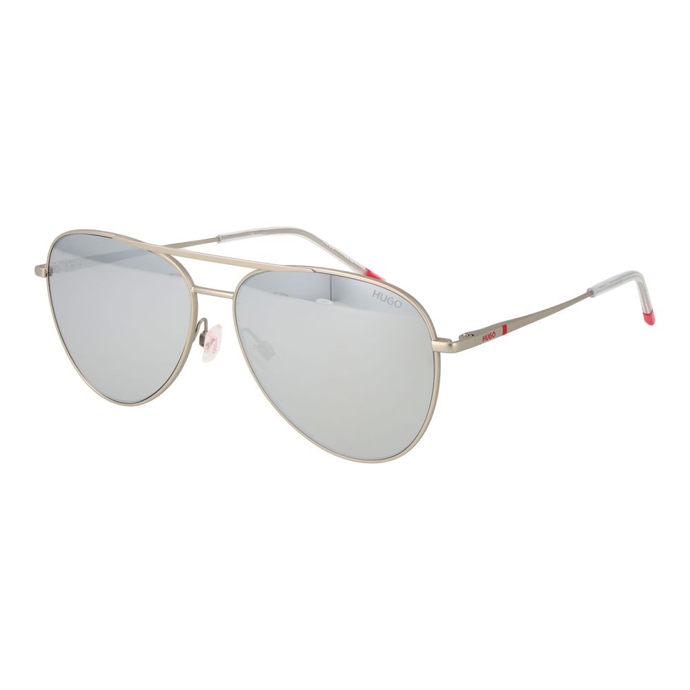 Hugo Boss Sonnenbrille aus silbernem Metall