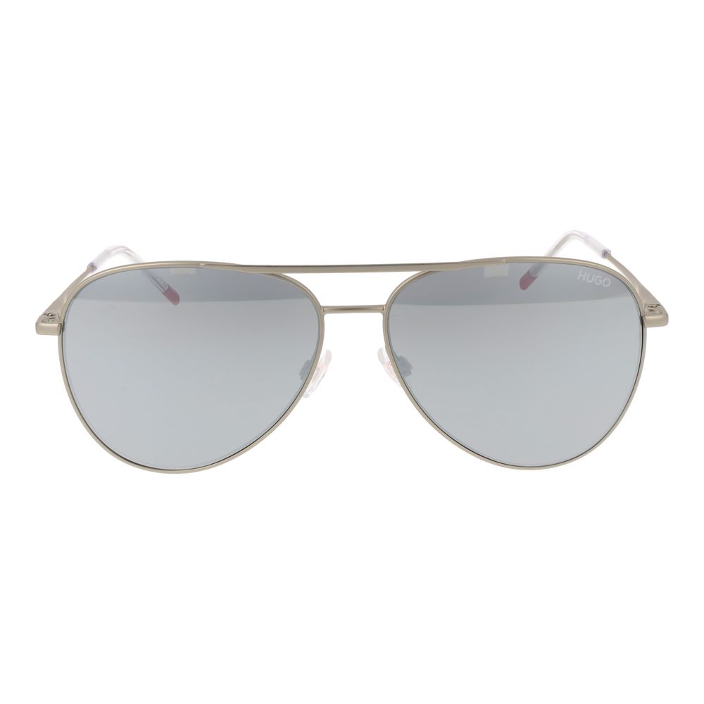 Hugo Boss Sonnenbrille aus silbernem Metall