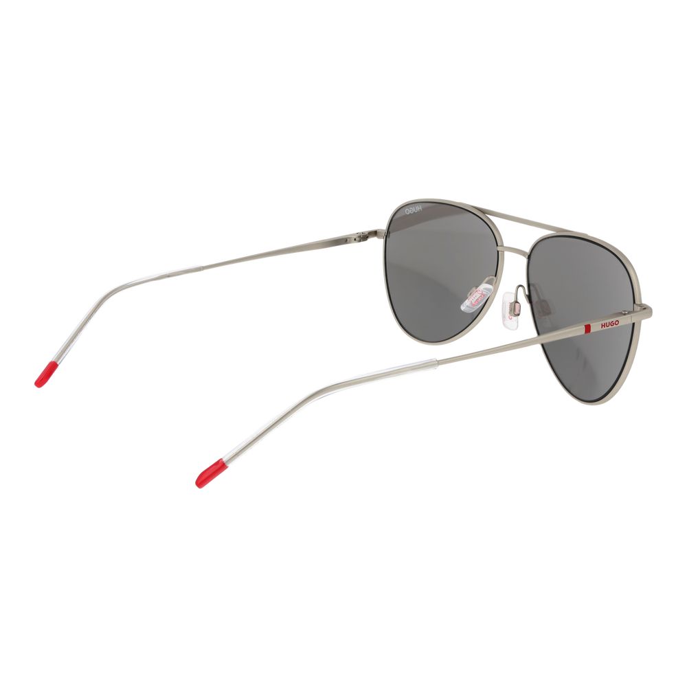 Hugo Boss Sonnenbrille aus silbernem Metall