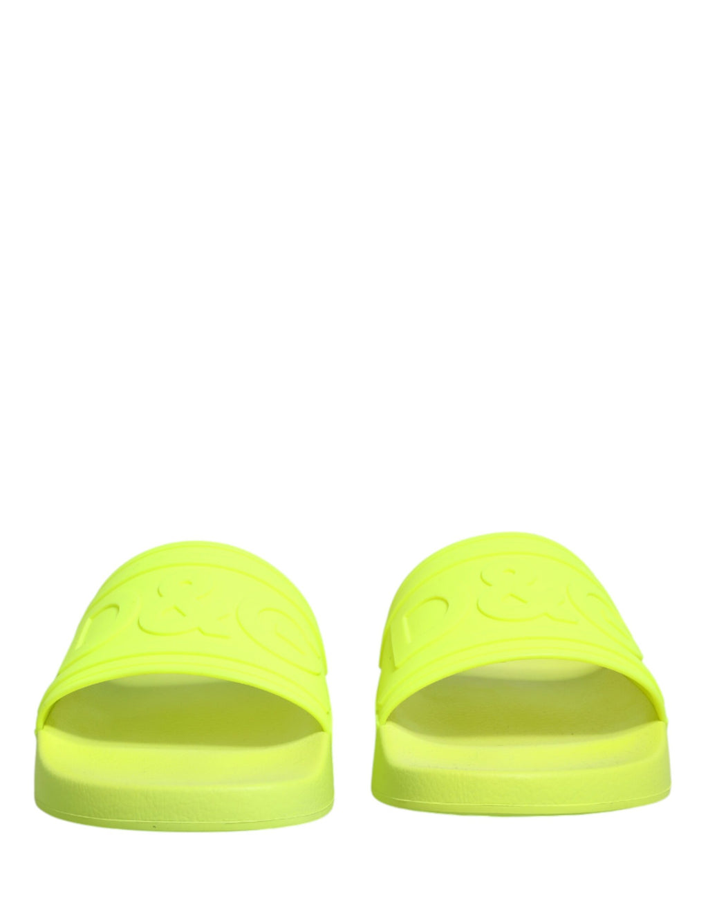 Dolce & Gabbana Grüne Gummisandalen für den Strand