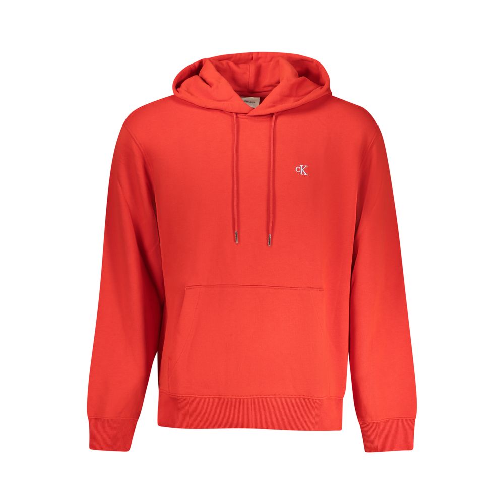 Calvin Klein Cotton Sweatshirt in Red