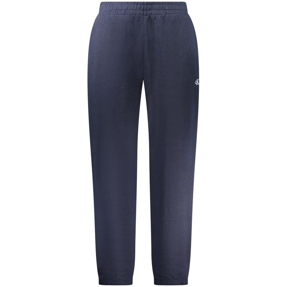 Calvin Klein Baumwollhose in Blau