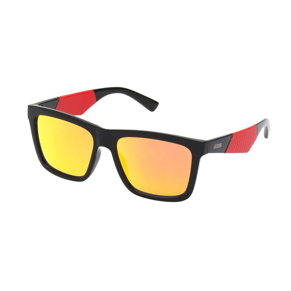 Guess Sonnenbrille aus schwarzem Harz