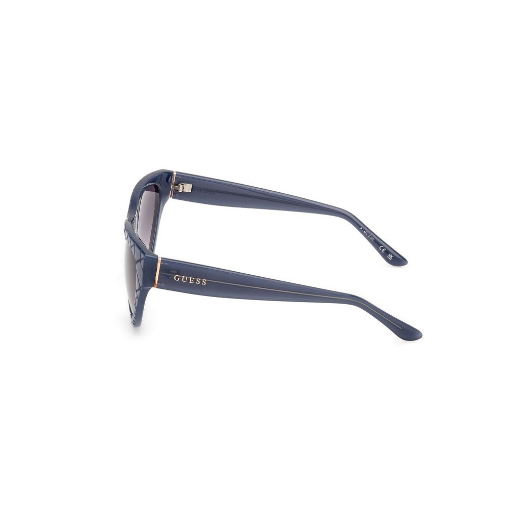 Guess Women's Blue Resin Sunglasses