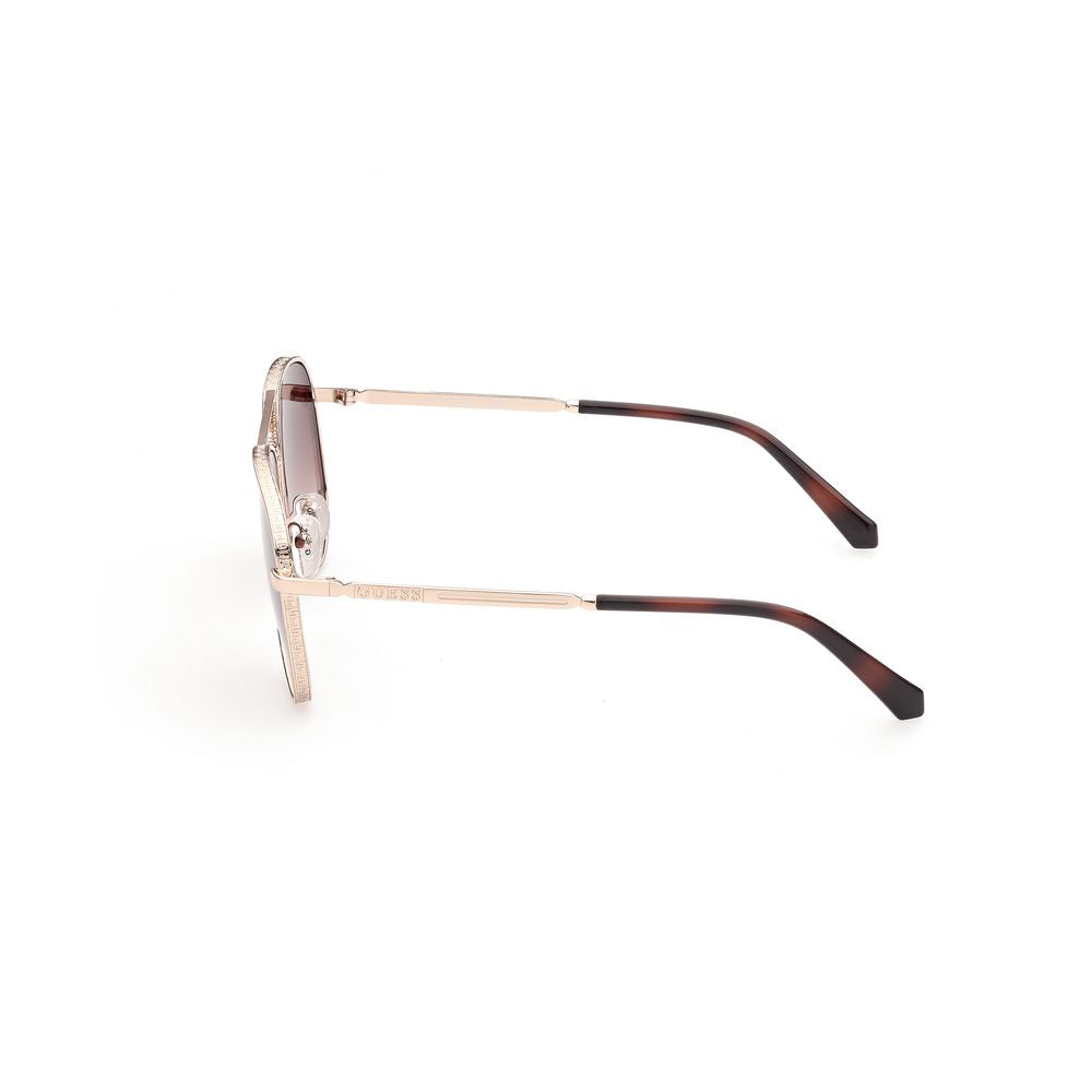 Guess Sonnenbrille aus Goldmetall