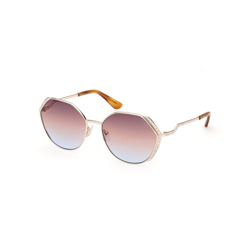 Guess Sonnenbrille aus Goldmetall