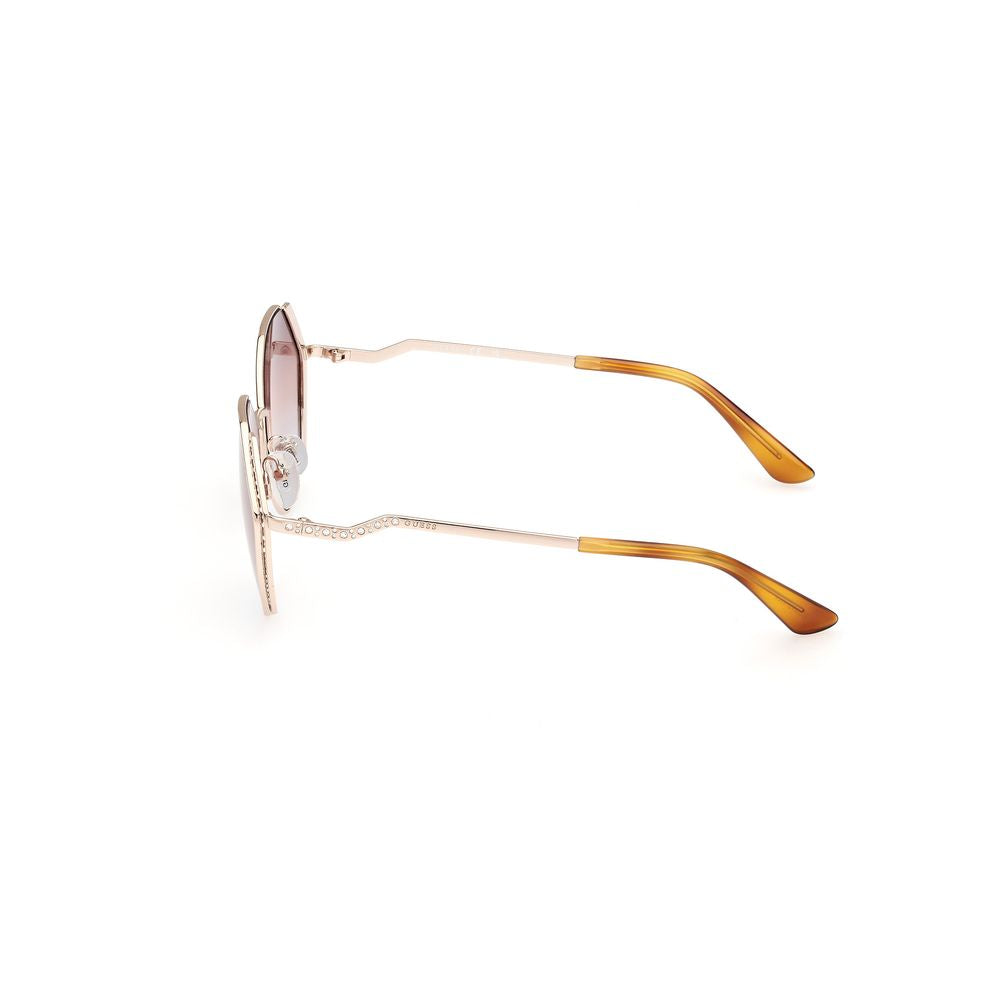 Guess Sonnenbrille aus Goldmetall