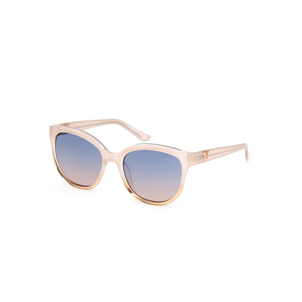 Guess Sonnenbrille aus beigem Harz