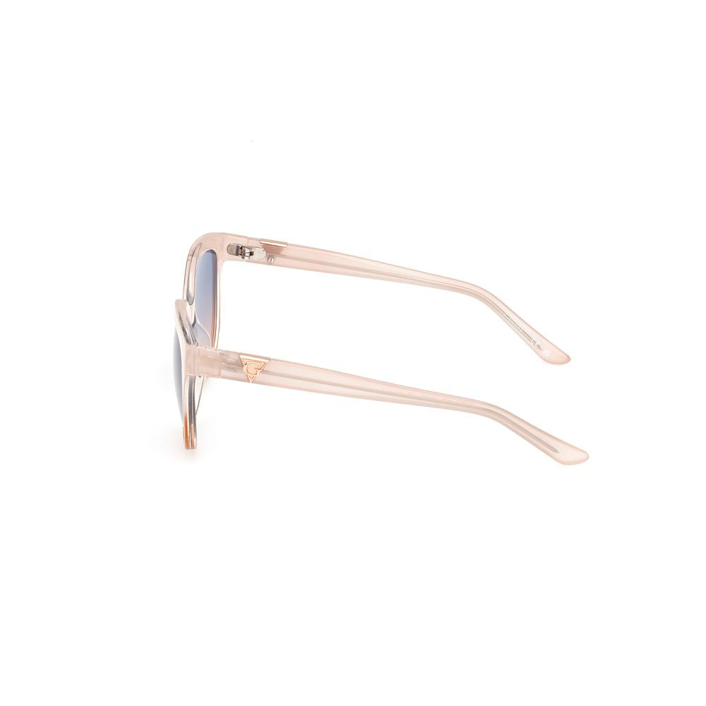 Guess Sonnenbrille aus beigem Harz
